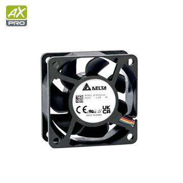 QFR0824UHP0 DC Axial Fan 80x80x25mm 24VDC