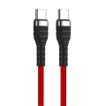 Aluminum Alloy Type-C Fireproof Braided Charger Cable