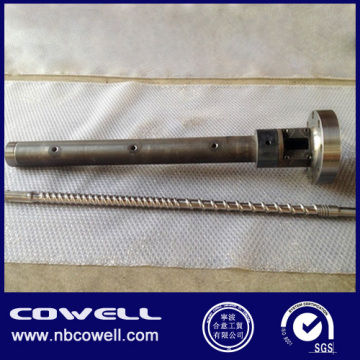 extrusion screw and barrel for PP