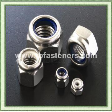 DIN985,HEX NYLON NUTS ,FASTENERS NUTS