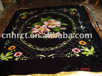 Arabic design blanket