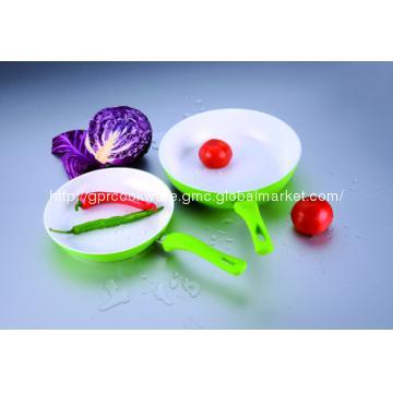 ceramic coated Forged Aluminium cookware set frypan