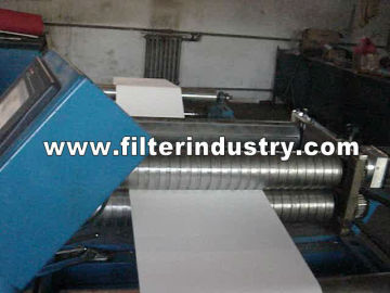 fibre glass pleating machine