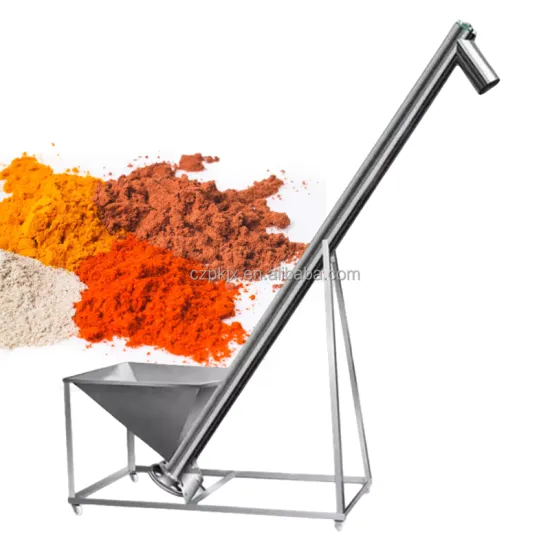 High-Performance Stainless Steel 304 Tubular Auger Feeding Machine