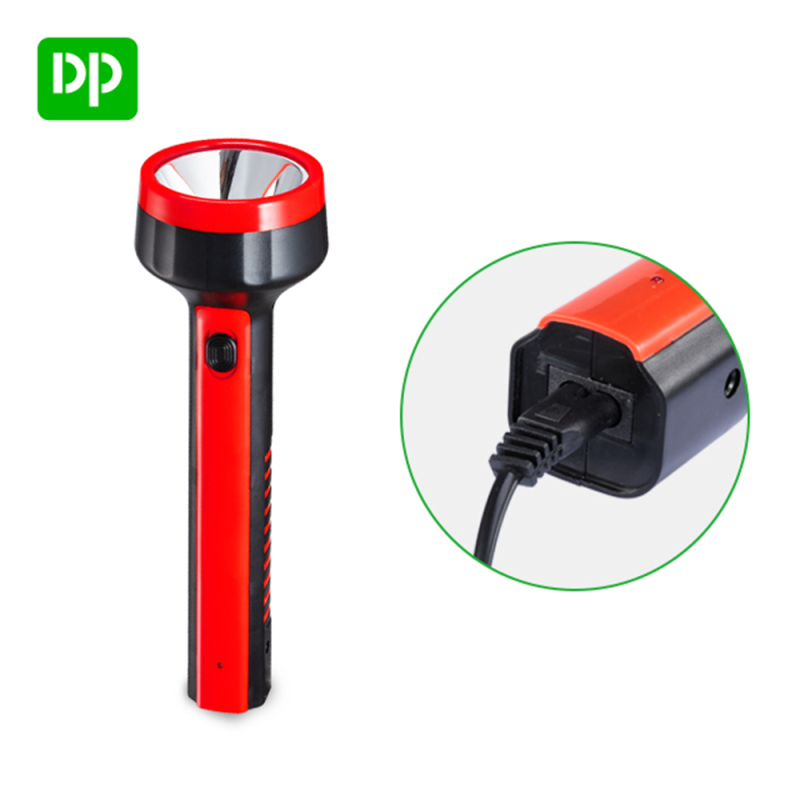 DP 3W Rechargeable Portable LED Torch Flashlight