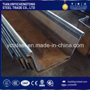 JIS Standard Q295bz S235 Hot Rolled U Type Steel Sheet Pile