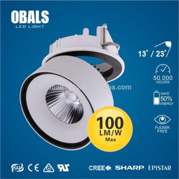 4 بوصة متجر أبيض 14 واط قابلة للضمان 3 سنوات ضمان COB CREE LED Downlight