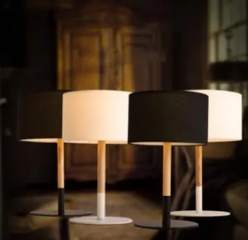 Decoration Lighting Edison Bulb Wood Table Lamp