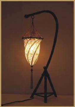 2014 New Design Pure Hand-made Fabric Floor Lamp