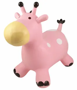 White Inflatable PVC Eco-friendly Soft Play Animal Toy: Inflatable Horse