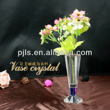 Wholesale glass vases crystal centerpiece vases for decoration