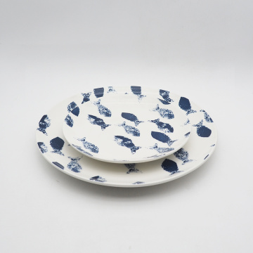 platos de platos de comedor de platos de porcelana juego de platos de cerámica