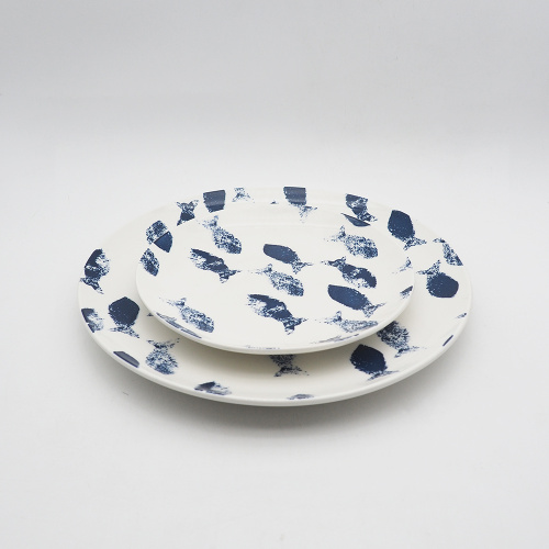 piatti di porcellana piatti da pranzo set di piastre in ceramica