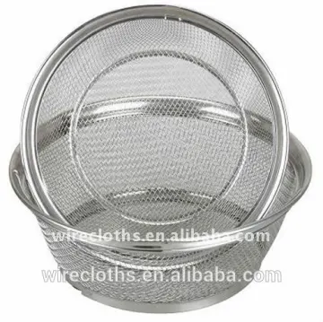 stainless steel bread basket