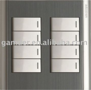 Wall switch 8 gang switch