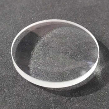 55mm Quartz Optical Plano Convex Large Diameter Fused Silica Lens for Sale