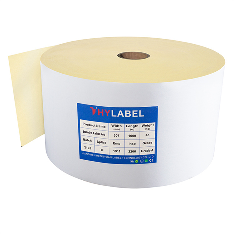 Self Adhesive Semi Glossy Label jumbo roll