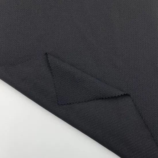 Polyester Spandex Knitted Jacquard Textured Fabric