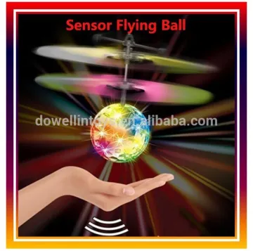 Infrared Sensor Flying Ball Toys with cool light,Infrared hand control flying ball toys