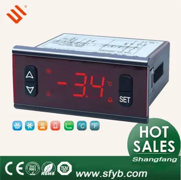 Digital freezer temperature control thermostat with alarm function