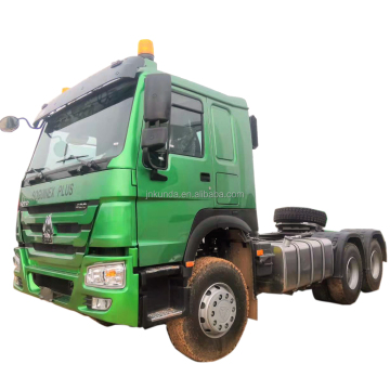 รถเทรลเลอร์ Sinotruk Howo Tractor 6x4 รถบรรทุกหนักพร้อมราคาโรงงาน