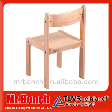 K/D solid wood dining chair for kids and adult