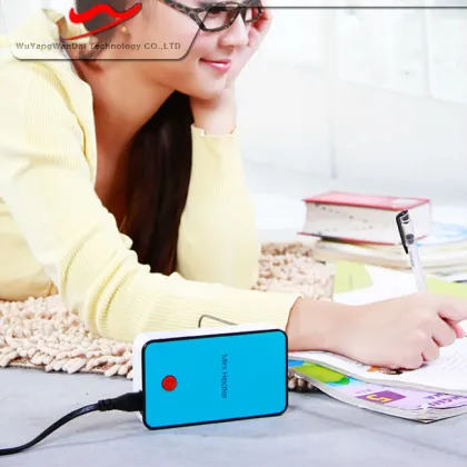 Desktop portable electric mini heater