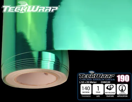 Teckwap Dropshiping Super Quality Mirror Chrome Economy Stickers 3M