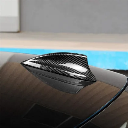 Carbon Fiber Shark Fin Car Antenna Decoration