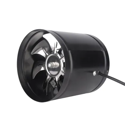 Inline Duct Airflow Booster Fan for Exhaust and Ventilation