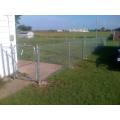 High Security Construction Galvanized Chain Link Fence
