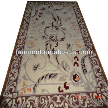 Custom Size Heart Shape Imitation Wool Rug Faux Fur Sheepskin Rug