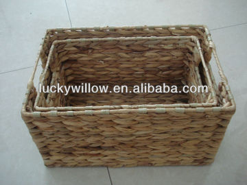 handcraft water hyacinth basket