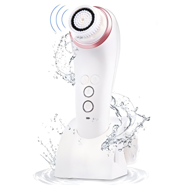 Portable Waterproof USB Wireless Charging Sonic Facial Cleanser for Skincare