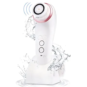 Portable Waterproof USB Wireless Charging Sonic Facial Cleanser for Skincare