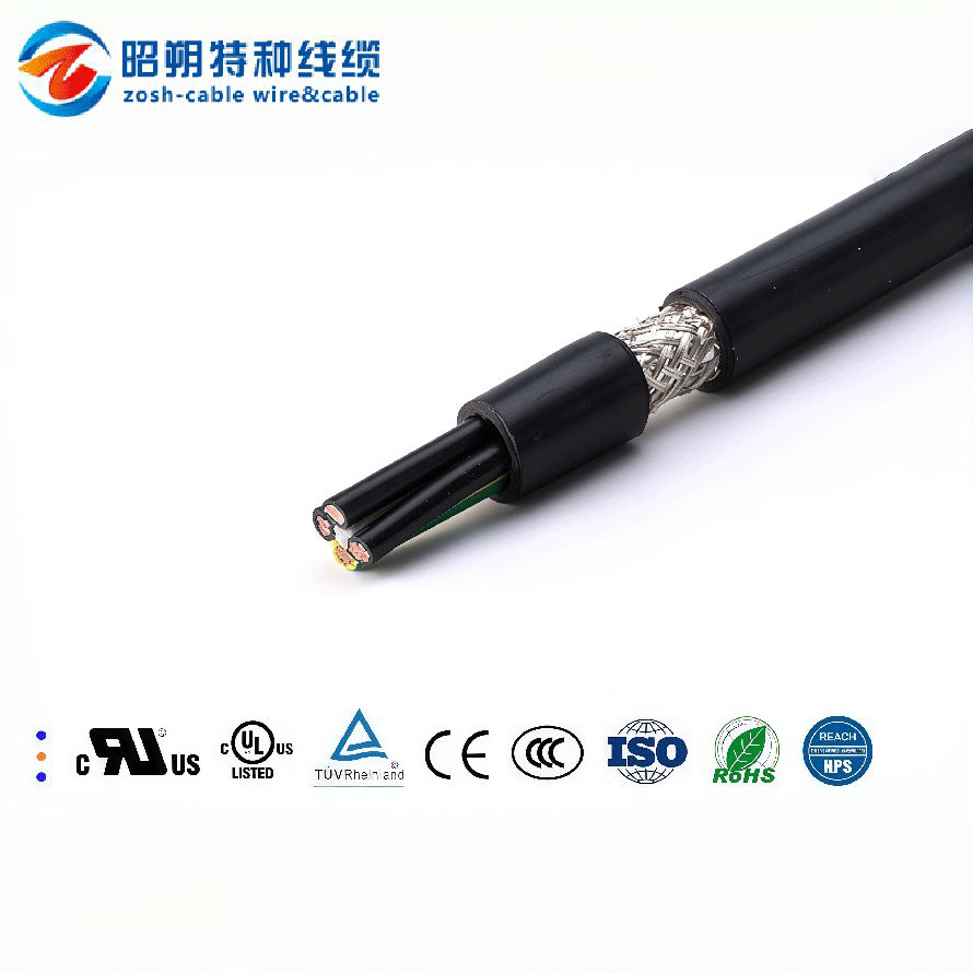 Câble de chaîne de traînage à vitesse moyenne avec durabilité