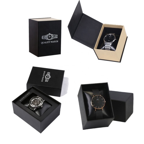 Custom cardboard paper single watch packaging box
