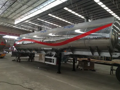 Aluminum Tank Trailers for Saudi Arabia