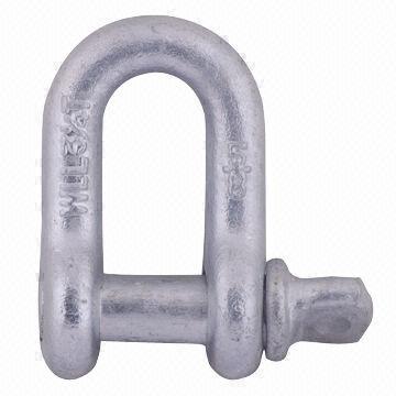 Screw Pin Chain Shackle, Forged, Rigging