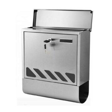 Stainless Steel Apartment Waterproof Wall Mount Mailbox