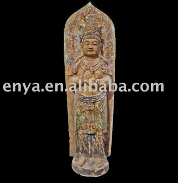 Buddha Statue/sculpture, Antique Wood Carving, religious crafts