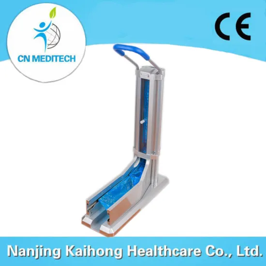 Shoe cover dispenser without power source