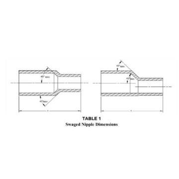 forged reducing nipple and threaded nipple