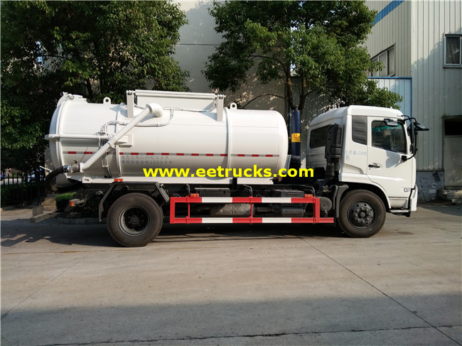 Dongfeng 10m3 Ordure Tank Trucks