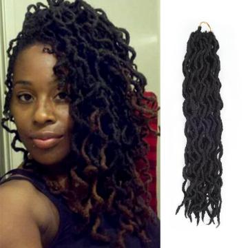 AliLeader Wholesale Crochet Braids Goddess Faux Locs With Synthetic Hair