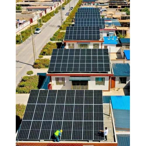 Solar residencial en la azotea para hogares