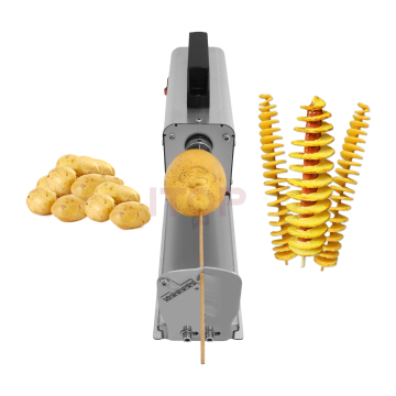 MACCHINA TWISTER di patate elettriche-Funzione 3 in 1 per cibo di strada
