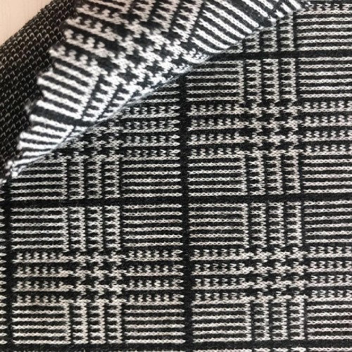 Double Knit Jacquard Fabric