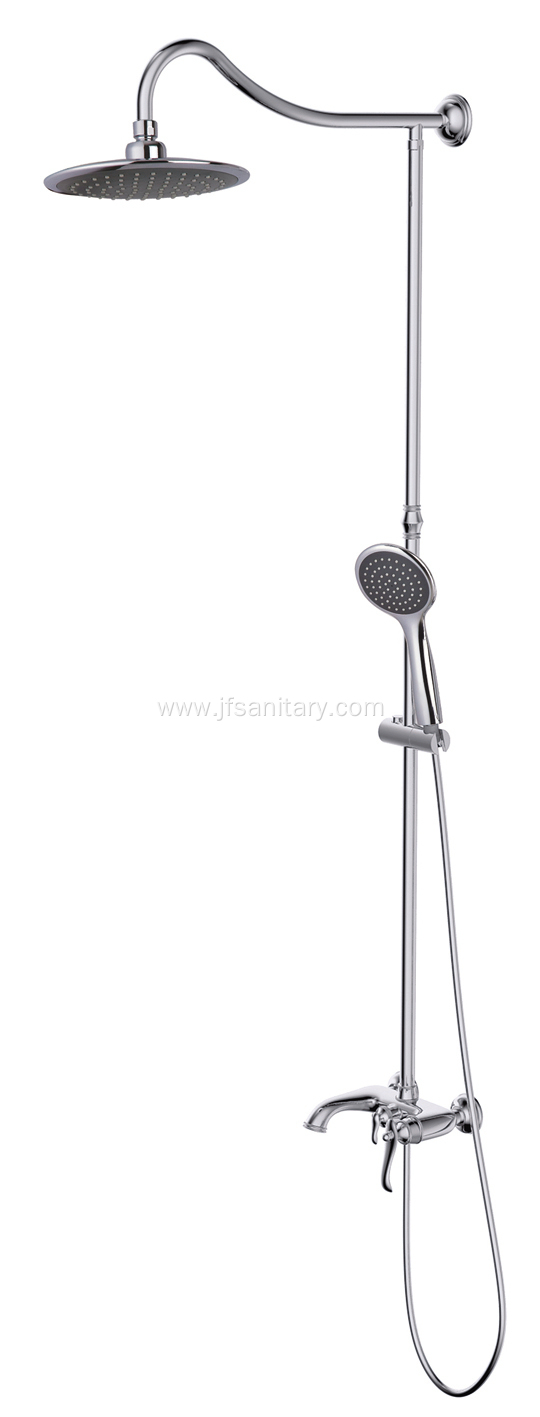 Shower Faucet Head Set With Tub Shower Chrome