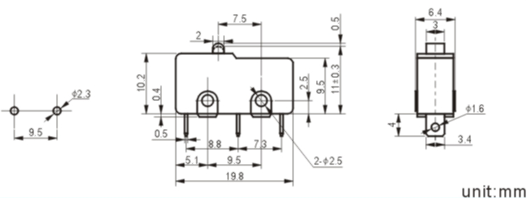 MSW-11-1 micro switch